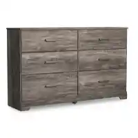 Ashley Blakely Grey Brown 6-Drawer Dresser