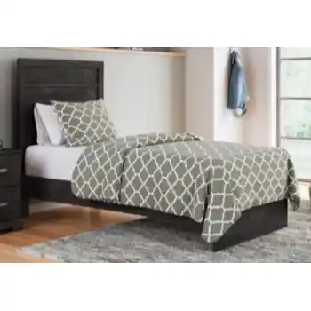 Ashley Blakely Charcoal Twin Bed