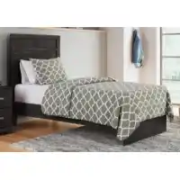 Ashley Blakely Charcoal Twin Bed
