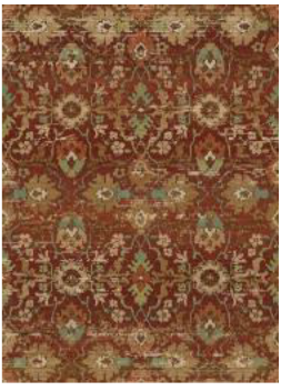 KAS Casablanca Spice Valencia Area Rug 5-3 x 7-7