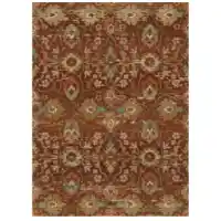 KAS Casablanca Spice Valencia Area Rug 5-3 x 7-7