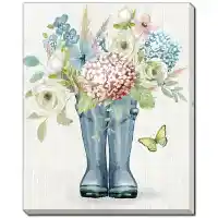 Streamline Garden Boots 16x20 Wall Art