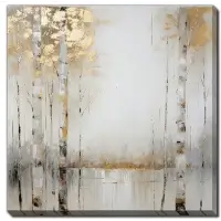 Streamline Touch of Gold I 24 x 24 Wall Art