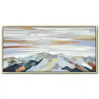 Streamline Impressive Peaks 28x56 Wall Art