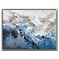 Streamline Turbulent Waters 36 x 48 Wall Art