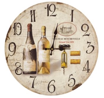 Yosemite Home Wine Wall Clock