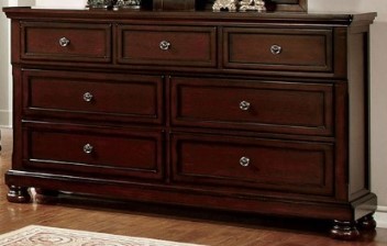 Furniture of America Northville Dark Cherry Finish 7-Drawer Dresser