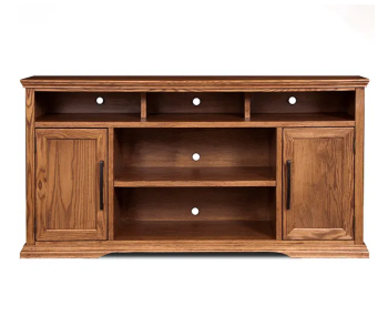 Legends Colonial Golden Oak 62-Inch TV Stand