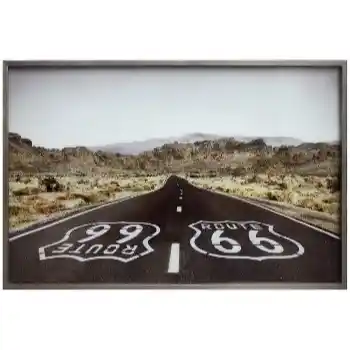 Crestview Route 66 Wall Art Panel