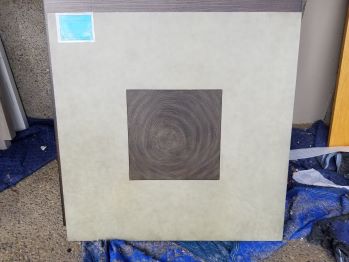Square Cement Table Top