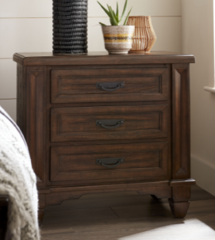 Modus Colston Hardwood 3-Drawer Nightstand (blemish)