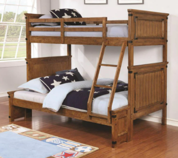 Coaster Coronado Rustic Twin Over Full Bunk Bed
