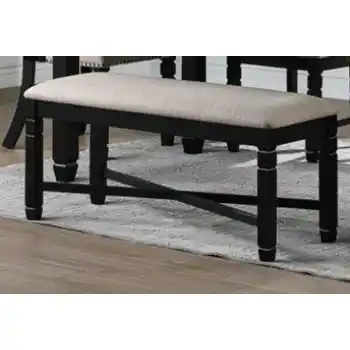 New Classic Black Bench