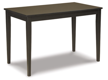 Ashley Kay Espresso Finish Dining Table