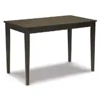 Ashley Kay Espresso Finish Dining Table