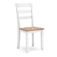 Ashley Garrison White & Natural Finish Side Chairs (set of 2)