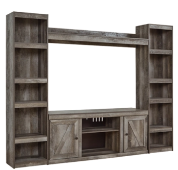 Ashley Wystan Entertainment Wall Unit with 60-inch TV Stand
