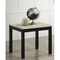 Furniture of America Findlay Light Grey Wood-Look End Table