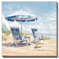 Streamline Summer Ease II 24 x 24 Wall Art