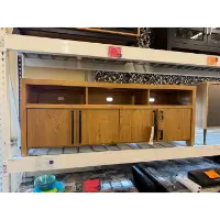 Davie Hardwood TV Console with Cupboards
