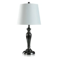 Stylecraft Black Nickel Table Lamp