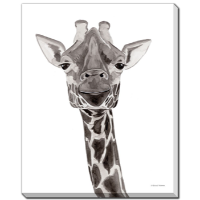 Streamline Safari Giraffe Peek-A-Boo 16x20 Wall Art