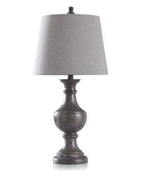 Stylecraft Garrison Grey Table Lamp