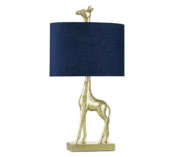 Stylecraft Gold Giraffe Table Lamp