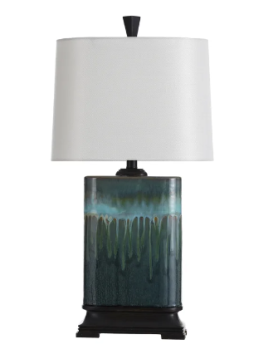 Stylecraft Carolina Glazed Ceramic Table Lamp