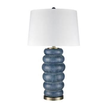 Stylecraft Blue Moroccan Table Lamp