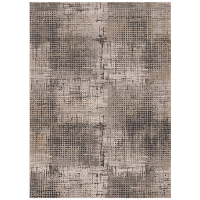 KAS Lara Ivory & Grey Inspire Area Rug 6-7 x 9-6