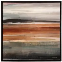 Stylecraft Norman Wyatt Painted Marsh Wall Art