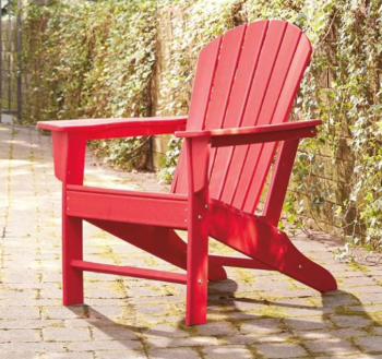 Ashley Red Premium Adirondack Chair