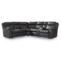 Ashley Santaro 2-Piece Reclining Sectional with Right-Hand Console