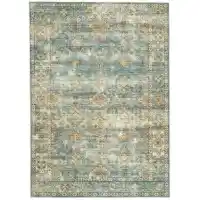 Ashley Hawkins Washable Area Rug 5 x 7