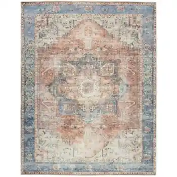 Ashley Hartman Washable Area Rug 5-2 x 7-1