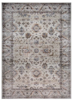 KAS Roxy Beige Kashan Area Rug 5 x 7