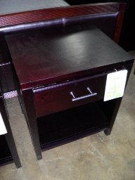 Modus Nevis Espresso Finish 1-Drawer Nightstand