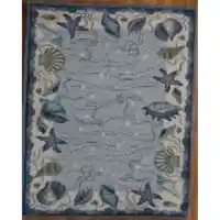 KAS Sonesta Ocean Seashore Area Rug 5 x 7-6