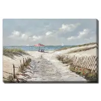 Streamline Beach Path 30 x 45 Wall Art