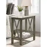 New Classic Eden Grey End Table