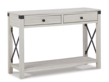 Ashley Bayshore White Console Table