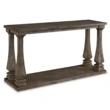 Ashley Tara Distressed Hardwood Console Table