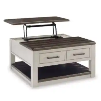 Ashley Dearborn Two-Tone Lift-Top Coffee Table (blemished)