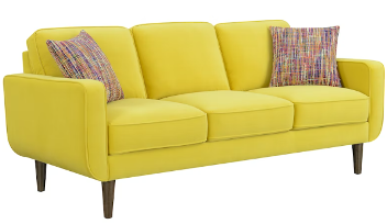 Emerald Jax Yellow Sofa