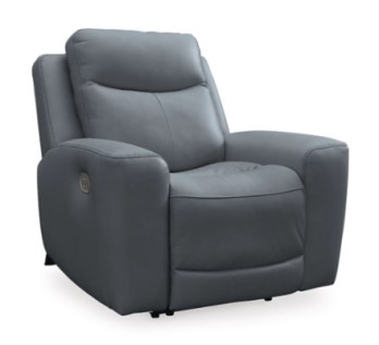 Ashley Mendocino Steel Leather Dual Power Recliner