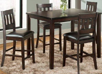Vilo Home Americano Counter-Height Dining Set with 4 Barstools
