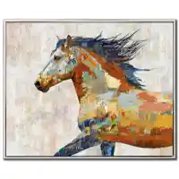 Streamline Dappled Horse 40x50 Wall Art