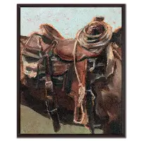 Streamline Saddle Up I 24 x 30 Wall Art