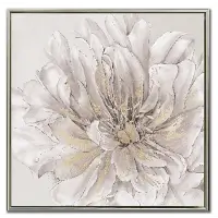 Streamline Pristine Petals 30 x 30 Wall Art